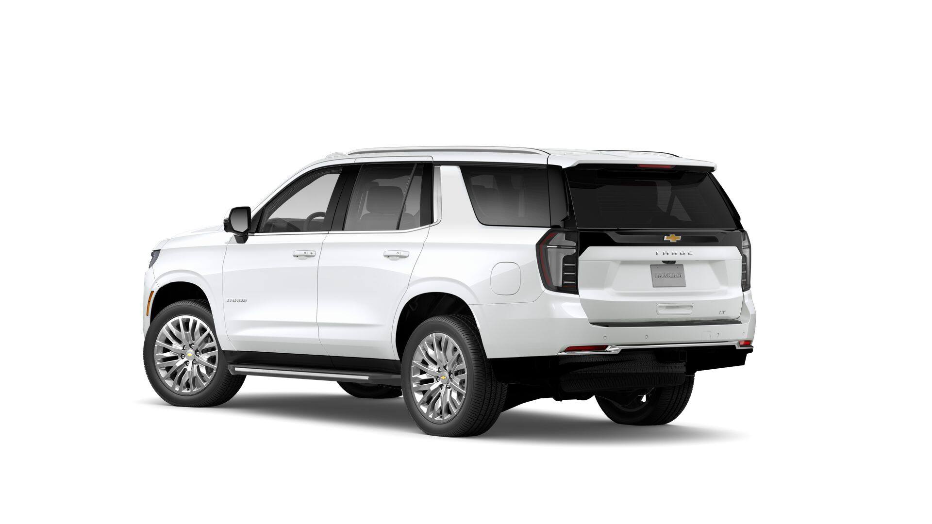2026 Chevrolet Tahoe — rear three-quarter view