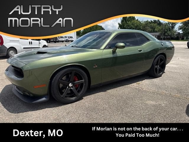 2018 Dodge Challenger R/T Scat Pack in Green — front three-quarter view