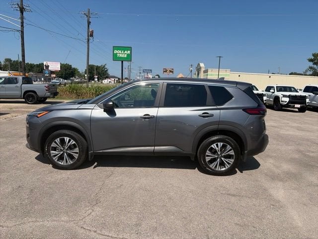 2023 Nissan Rogue — rear three-quarter view
